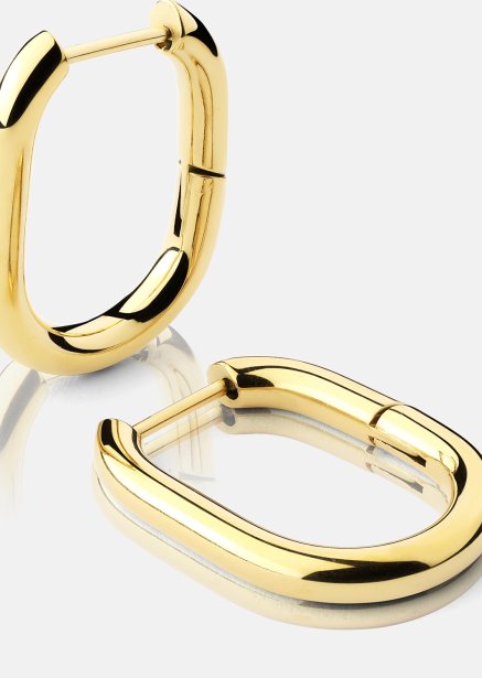 Boucle d’oreille Eleganceis - 18k Plaquée or