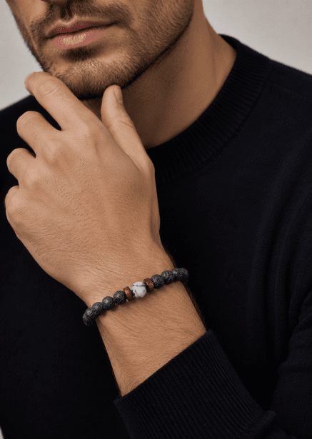 Bracelet perlé Eclipse Aura