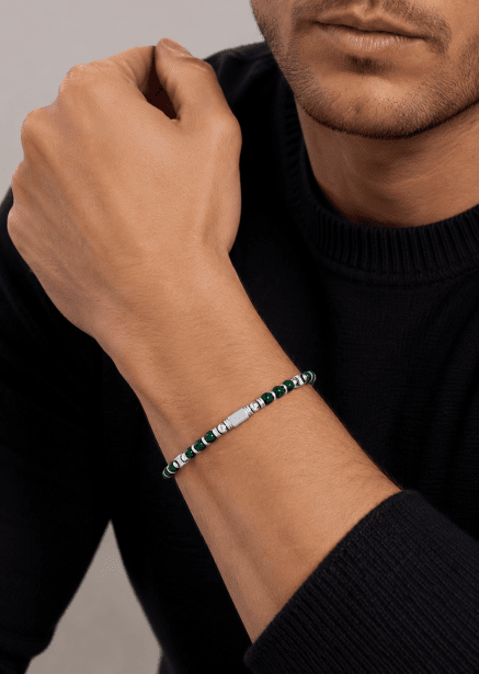 Bracelet perlé Emerald Rove