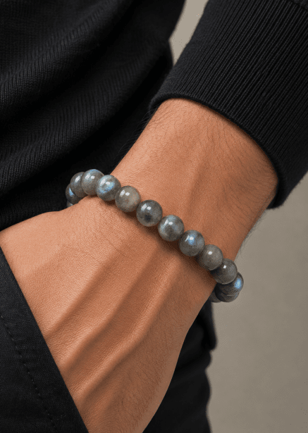 Bracelet perlé Labrador Essence