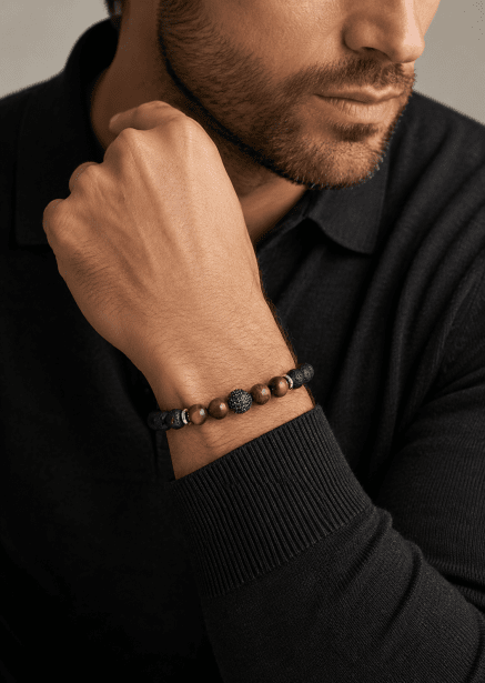 Bracelet perlé Luxe Sphere