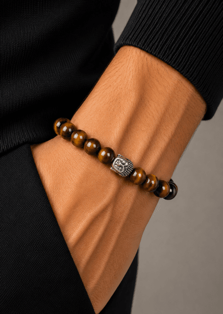 Bracelet perlé Majestic Embers