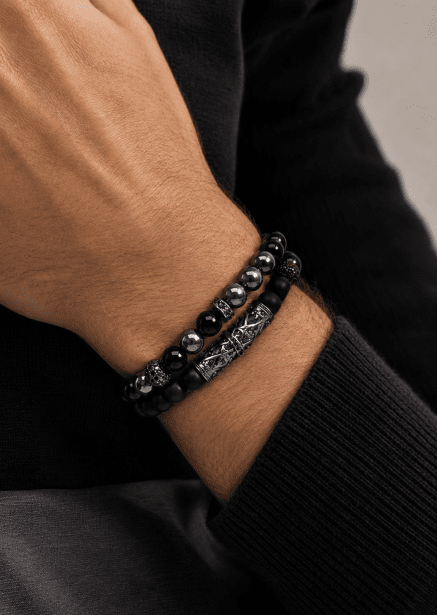 Bracelet perlé Sterling Knight