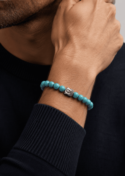 Bracelet perlé Turquoise Reverie