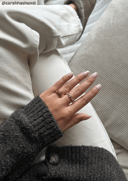 Ondina Bague - 18k Plaquée or