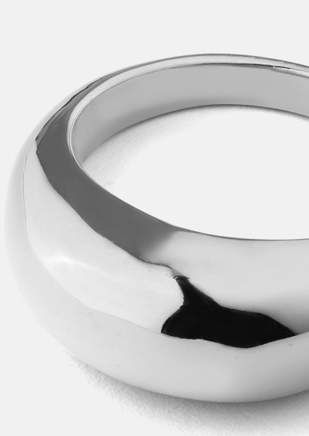 Golden Bold Bague - Plaquée argent