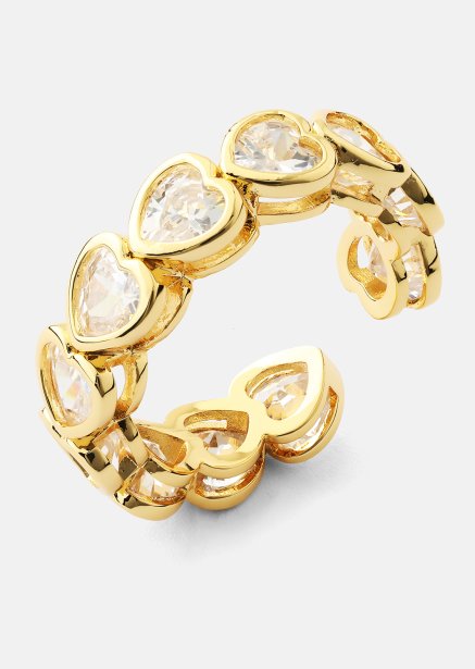Bague Heartfelt Love - 18k Plaquée or