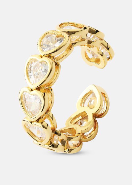 Bague Heartfelt Love - 18k Plaquée or