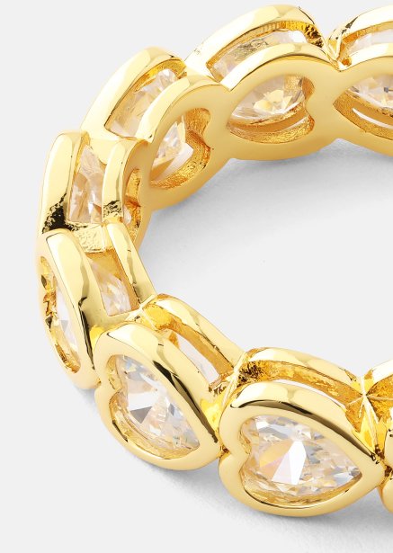 Bague Heartfelt Love - 18k Plaquée or