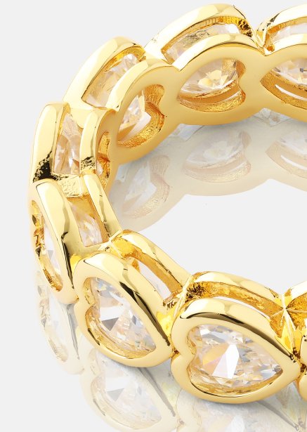 Bague Heartfelt Love - 18k Plaquée or