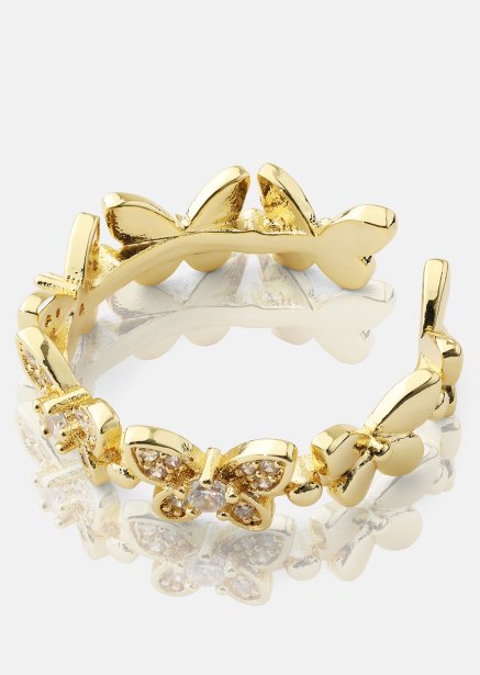 Bague Flutter – 18k Plaquée or
