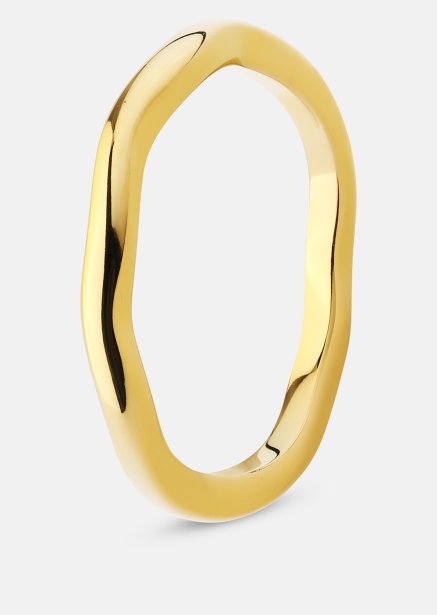 Bague Wave Gold - Plaqué or 18k