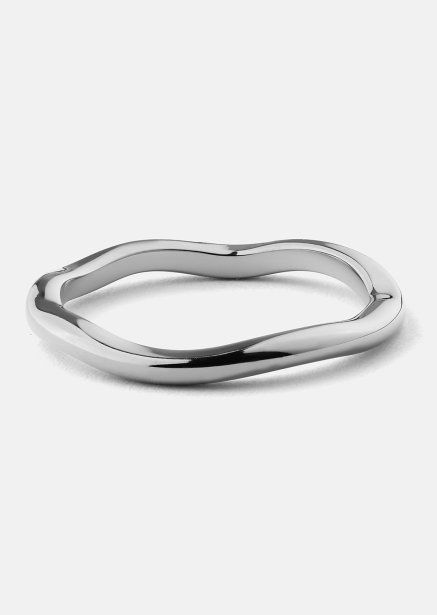 Bague Wave Silver- Plaquée argent