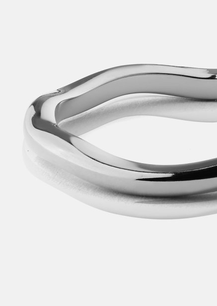 Bague Wave Silver- Plaquée argent
