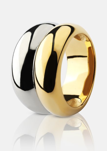 Bague Elegant - Plaqué or 18k