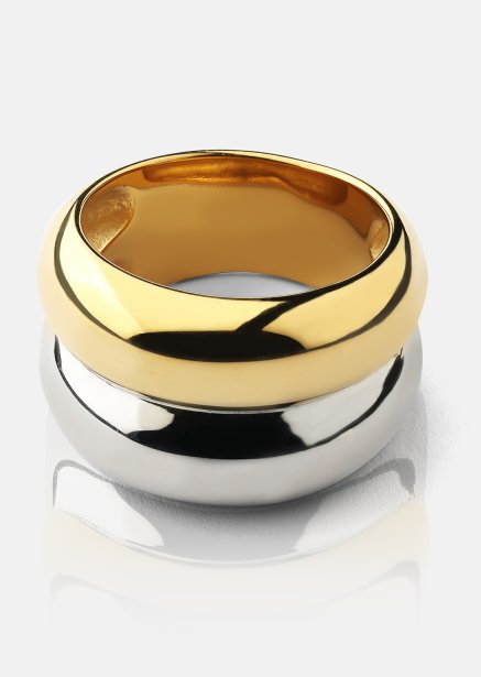 Bague Elegant - Plaqué or 18k
