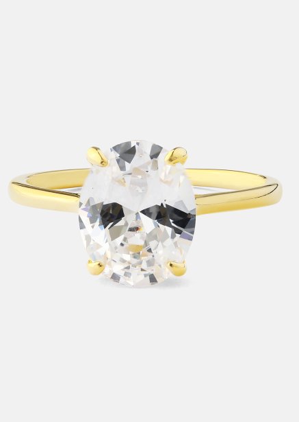 Bague Clarity - 18k Plaquée or