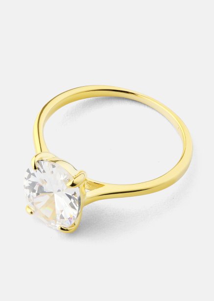Bague Clarity - 18k Plaquée or