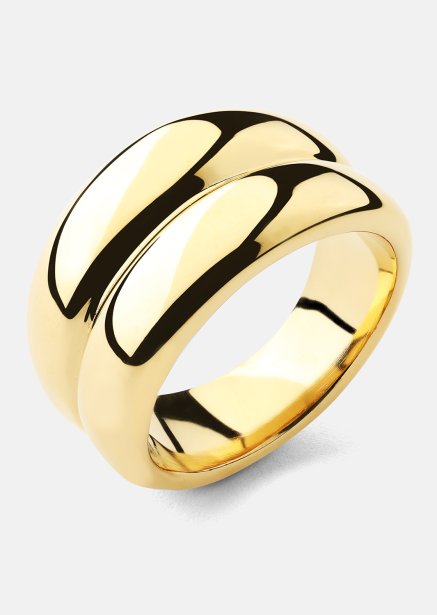 Bague Radiant - Plaqué or 18k