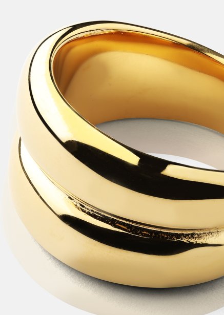 Bague Radiant - Plaqué or 18k