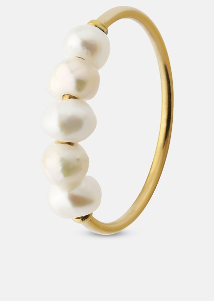 Bague Perla - Plaqué or 18k