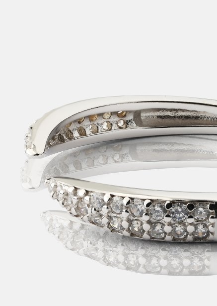 Bague Celestina - Plaquée argent
