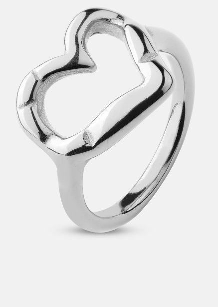 Bague Heartbeat - Plaquée argent