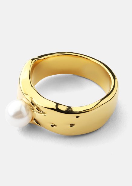Bague Pearl Serenity - 18k Plaquée or