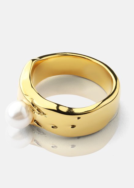 Bague Pearl Serenity - 18k Plaquée or