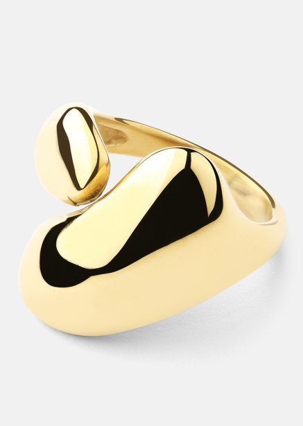 Bague Fluid Power - 18k Plaquée or