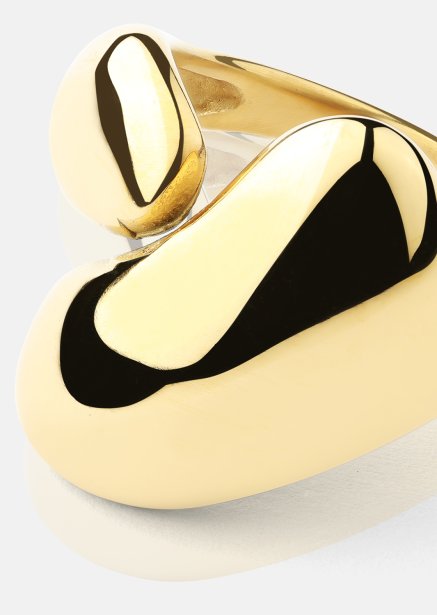 Bague Fluid Power - 18k Plaquée or
