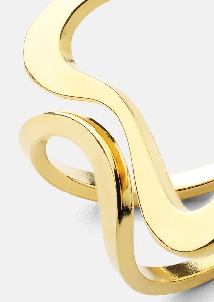 Bague Infinity Flow - 18k Plaquée or