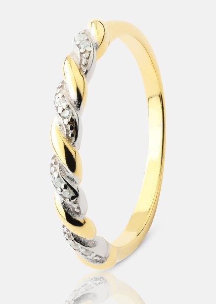Celesta Bague - 18k Plaquée or