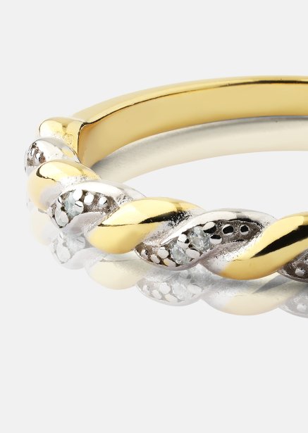 Celesta Bague - 18k Plaquée or