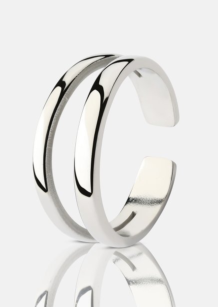 Apertura Bague - Plaquée argent