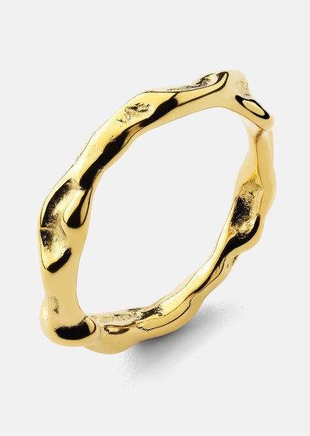 Ondula Bague - 18k Plaquée or