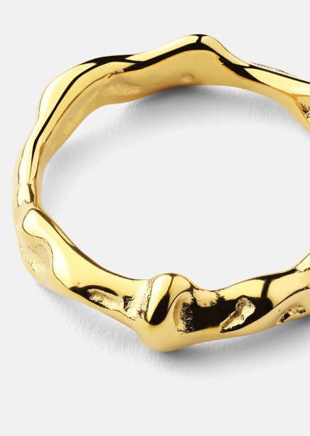 Ondula Bague - 18k Plaquée or
