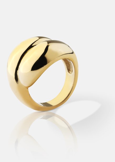 Bague Bold Flow - 18k Plaquée or