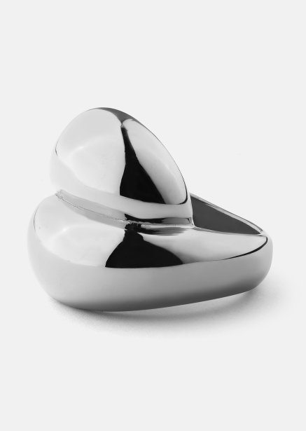 Bague Bold Flow - 18k Plaquée argent