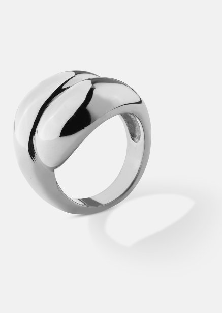 Bague Bold Flow - 18k Plaquée argent