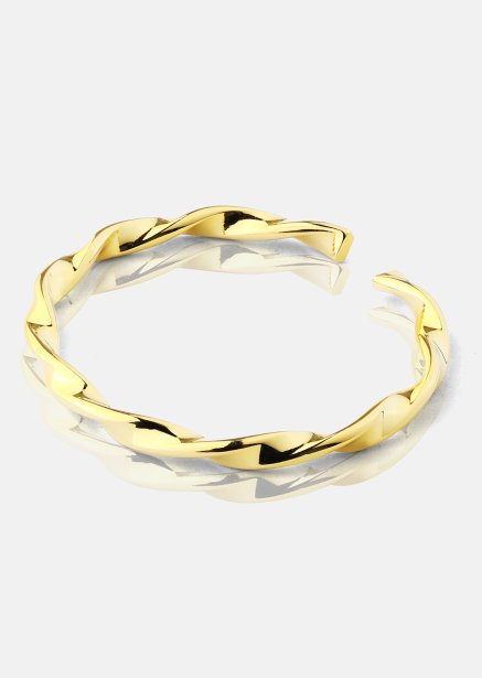Bague Twist Whisper - 18k Plaquée or