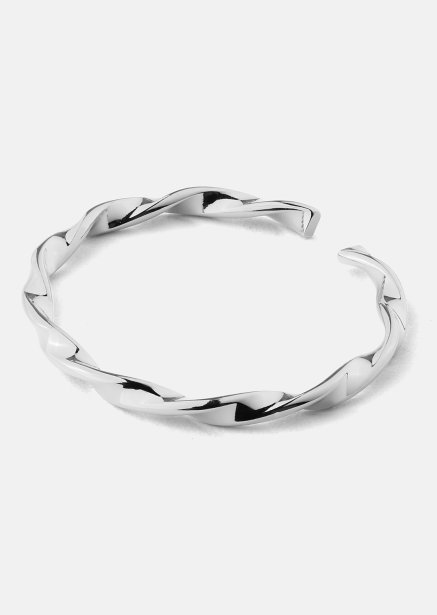 Bague Twist Whisper - Plaquée argent
