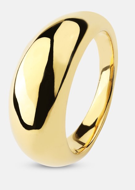 Bague Dome - 18k Plaquée or