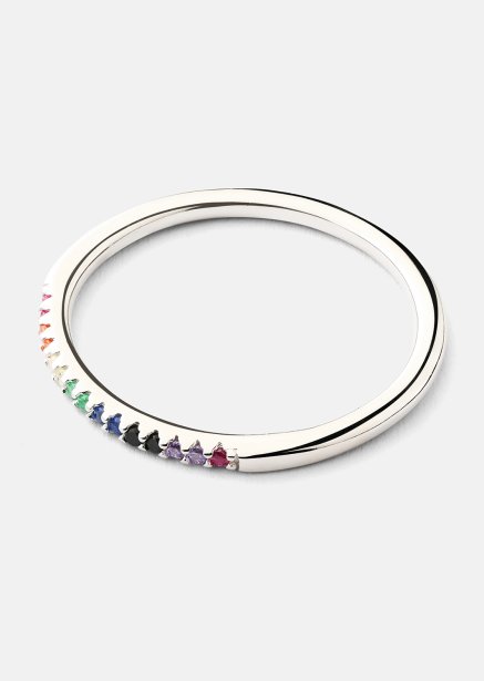 Bague Prism - Plaquée argent