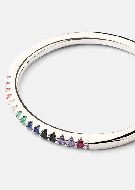 Bague Prism - Plaquée argent