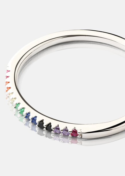 Bague Prism - Plaquée argent