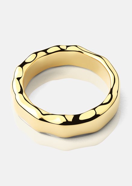 Bague Sculpted Flow - 18k Plaquée or