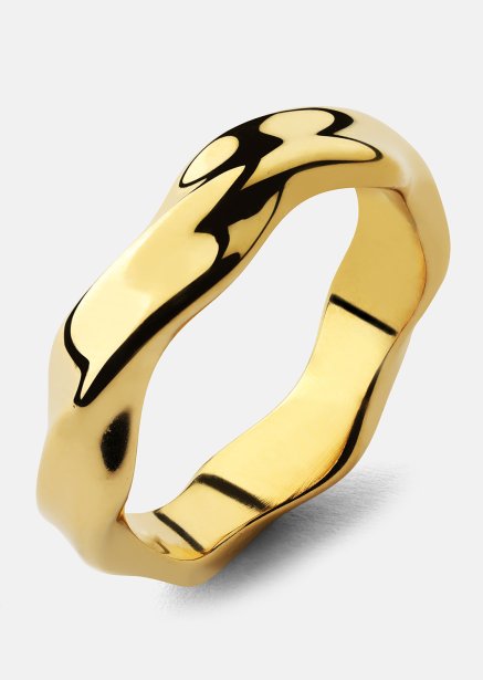 Bague Flow - 18k Plaquée or
