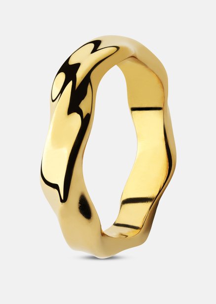 Bague Flow - 18k Plaquée or