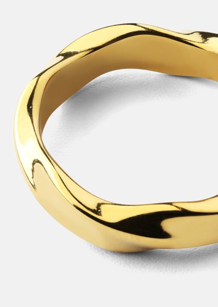 Bague Flow - 18k Plaquée or